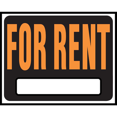 For Rent Sign 14.5 X 18.5, 5PK